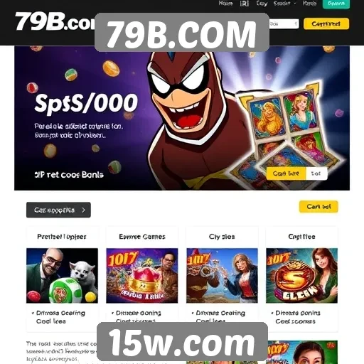 Exploração das ofertas de jogos no 79B.COM